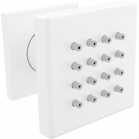 Mexen wall mounted side nozzle, White - 79360-20