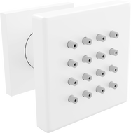 Mexen surface-mounted side nozzle, white - 79360-20