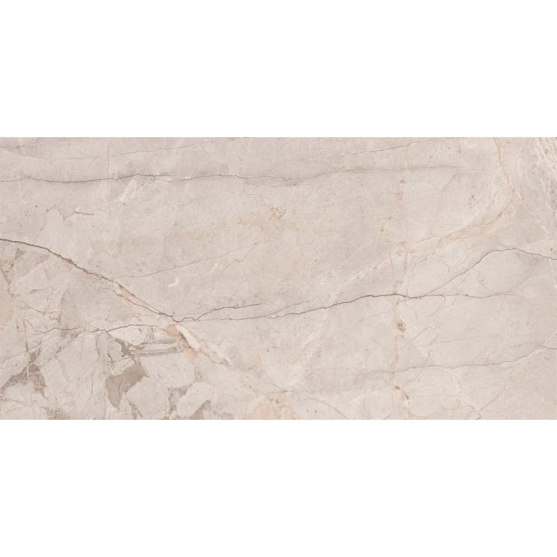Mexen Morella Beige glazed rectified porcelain tile G1, floor-wall 120 x 60 cm, carving - TL412-120-060-01