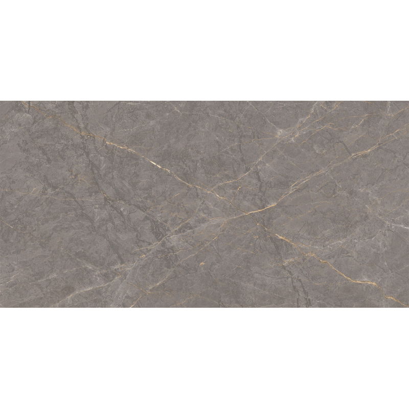 Mexen Egeo Nero glazed rectified porcelain stoneware, floor & wall tile 120 x 60 cm, carving - TL415-120-060-00