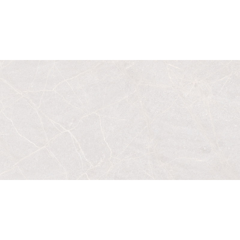 Mexen Olvera Bianco glazed rectified porcelain G1, floor-wall tile 120 x 60 cm, carving - TL418-120-060-01
