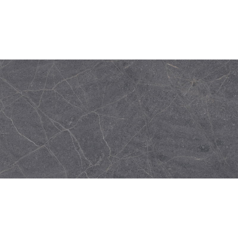 Mexen Olvera Black glazed gres rectified. G1, floor-wall tile 120 x 60 cm, carving - TL418-120-060-02