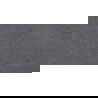Mexen Olvera Black glazed rectified stoneware tile, 120 x 60 cm, carving - TL418-120-060-02