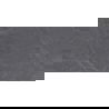 Mexen Olvera Black glazed rectified stoneware tile, 120 x 60 cm, carving - TL418-120-060-02