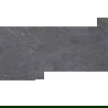 Mexen Olvera Black glazed rectified stoneware tile, 120 x 60 cm, carving - TL418-120-060-02