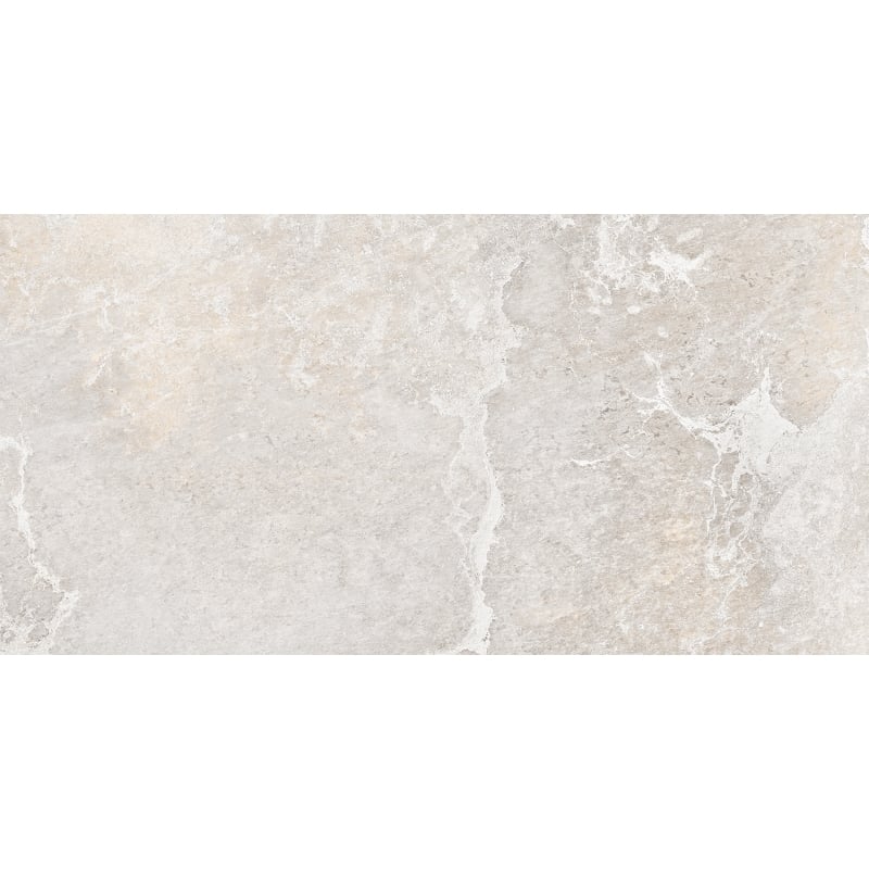 Mexen Blaze Silver glazed porcelain rectified G1, floor-wall tile 120 x 60 cm, carving - TL420-120-060-02