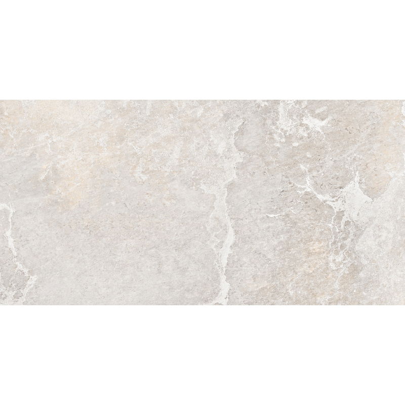 Mexen Blaze Silver glazed rectified porcelain tile G1, floor and wall tile 120 x 60 cm, carving - TL420-120-060-02