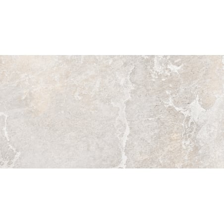 Mexen Blaze Silver glazed porcelain rectified G1, floor-wall tile 120 x 60 cm, carving - TL420-120-060-02