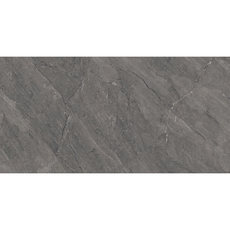 Mexen Harper Rectified glazed grey gres tile G1, floor and wall tile 120 x 60 cm, carving - TL422-120-060-02