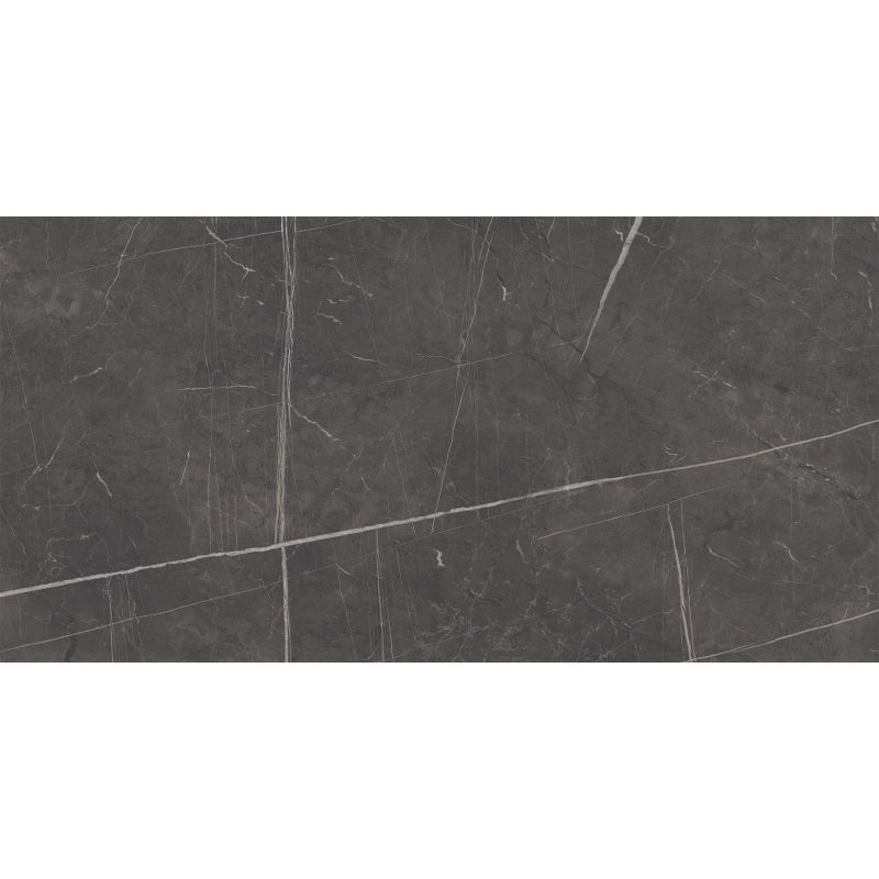 Mexen Dazzle Black glazed rectified porcelain, floor-wall tile 120 x 60 cm, carving - TL423-120-060-03