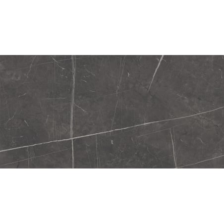 Mexen Dazzle Black glazed rectified porcelain, floor-wall tile 120 x 60 cm, carving - TL423-120-060-03