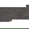 Mexen Dazzle Black glazed rectified porcelain stoneware floor and wall tile 120 x 60 cm, carving - TL423-120-060-03