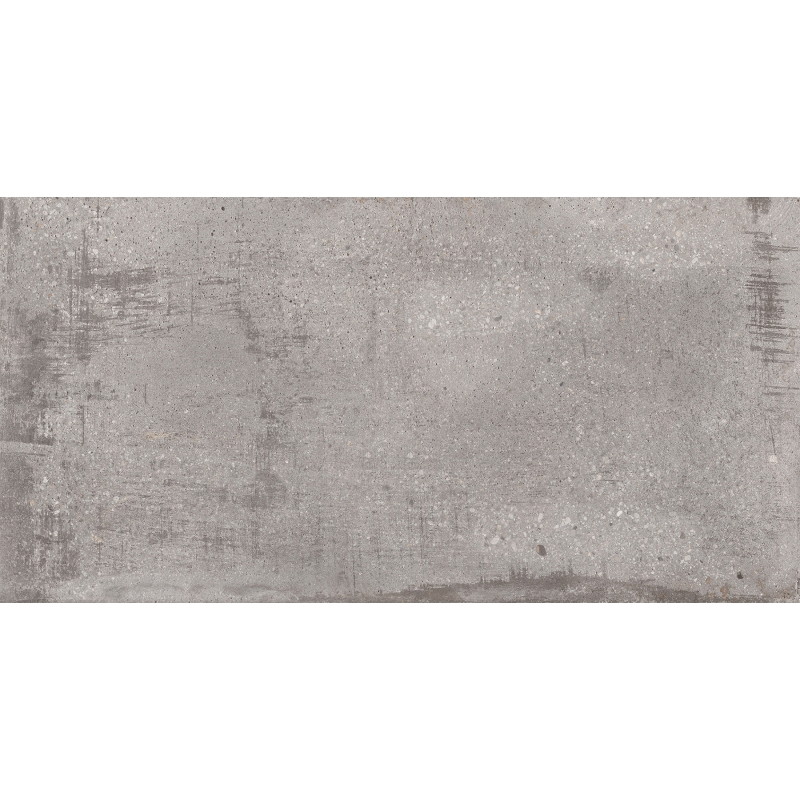 Mexen Cemento Glazed Grigio Porcelain Tile Rect. G1, Floor-Wall Tile 120 x 60 cm, Carving - TL425-120-060-01