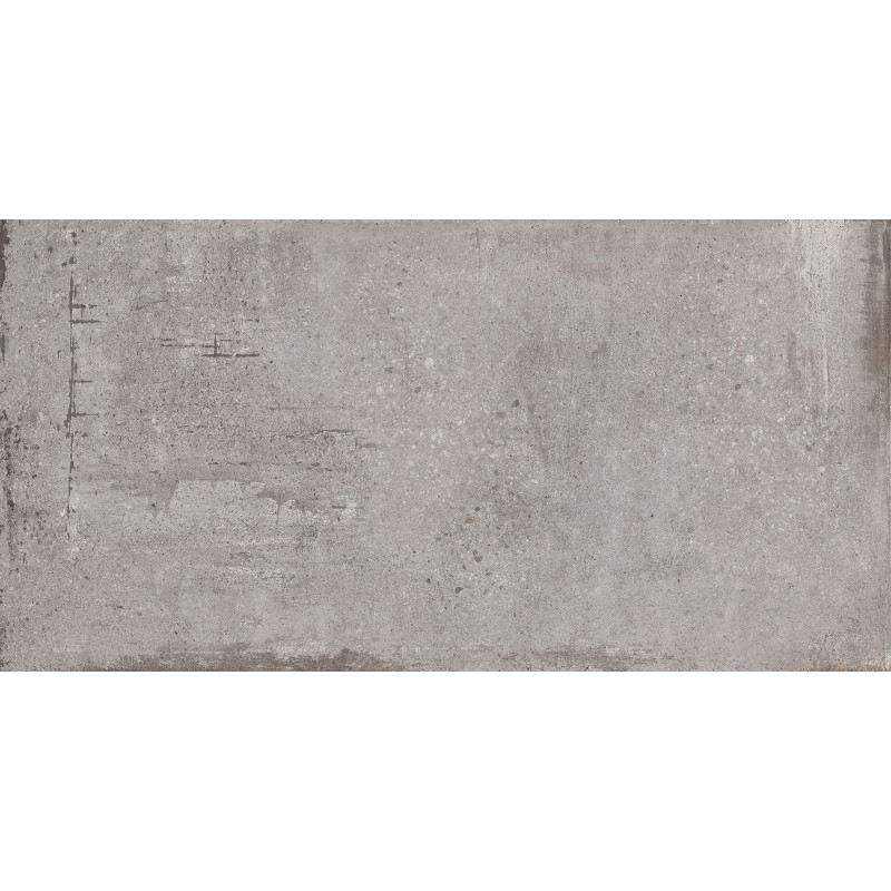 Mexen Cemento Glazed Grigio Porcelain Tile Rect. G1, Floor-Wall Tile 120 x 60 cm, Carving - TL425-120-060-01
