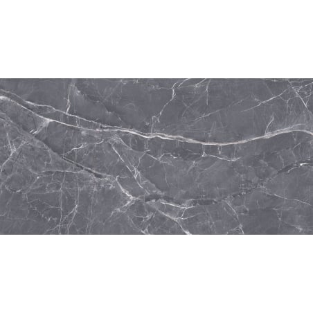 Mexen Vennisa Nero glazed rectified porcelain tile G1, floor-wall tile 120 x 60 cm, carving - TL426-120-060-03