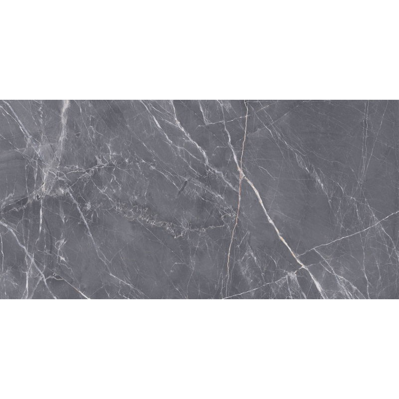Mexen Vennisa Nero glazed rectified porcelain stoneware, floor-wall tile 120 x 60 cm, carving - TL426-120-060-03