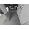 Mexen Kioto freestanding shower wall 120 x 200 cm, mirror 8 mm, chrome - 800-120-002-01-50