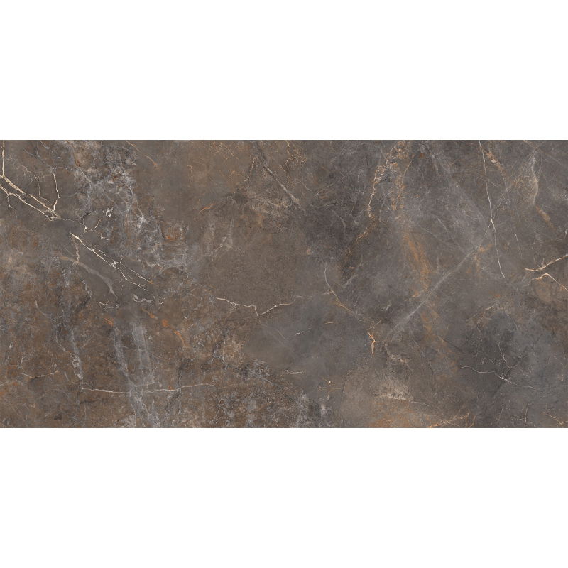 Mexen Visby Copper glazed rectified porcelain tile, wall and floor tile 120 x 60 cm, carving - TL428-120-060-03