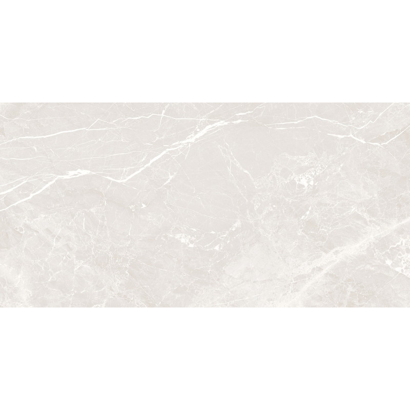Mexen Dorado White glazed gres rectified G1, floor and wall tile 120 x 60 cm, carving - TL431-120-060-03