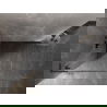 Mexen Lunar L Walk-in Shower Wall Left 100 x 200 cm, Transparent 8 mm, Brushed Gun Gray - 830L-100-000-66-00-L