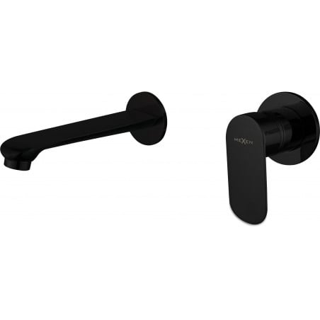 Mexen Dox flush-mounted washbasin mixer tap, Black - 75215-70