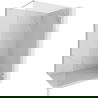 Mexen Lunar Walk-in Shower Wall Right 100 x 200 cm, Transparent 8 mm, Brushed Nickel - 830-100-000-97-00-P