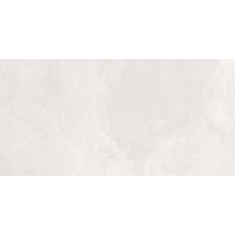 Mexen Evolution White glazed rectified porcelain tile, 120 x 60 cm, floor and wall tile, carving - TL437-120-060-04