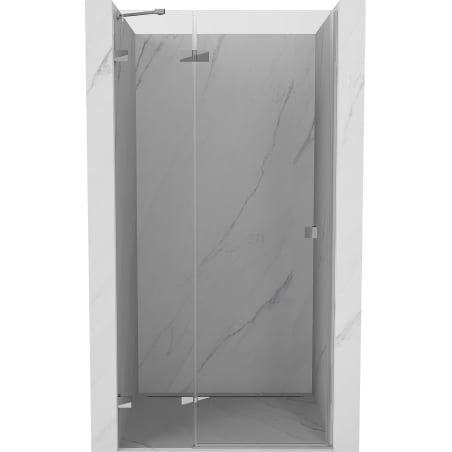 Mexen Lunar Left-Hinged Shower Door 100 cm, Transparent, Chrome - 834-100-000-01-00-L