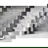 Mexen Lunar Left Swing Shower Door 140 cm, Transparent, Chrome - 834-140-000-01-00-L