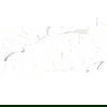 Mexen Noor Satnario glazed porcelain tile rectified, floor-wall tile 120 x 60 cm, gloss - TL105-120-060-00