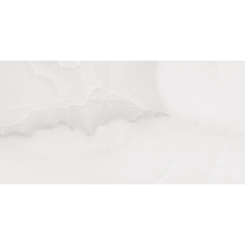 Mexen Onyx Silver glazed rectified porcelain, floor and wall tile 120 x 60 cm, gloss - TL106-120-060-02