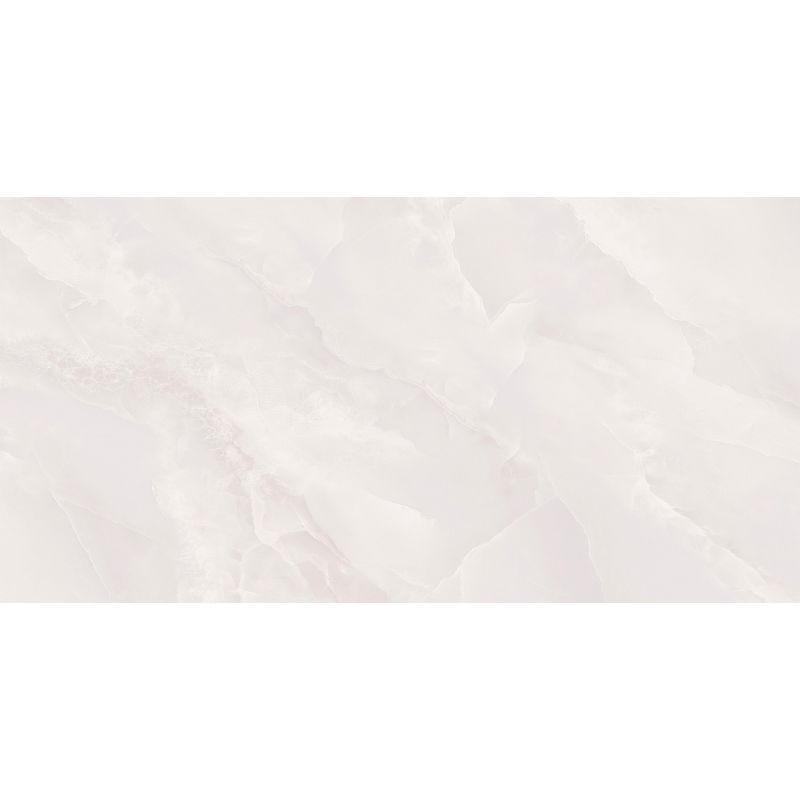 Mexen Polano White glazed rectified G1 tile, floor-wall 120 x 60 cm, glossy - TL108-120-060-04