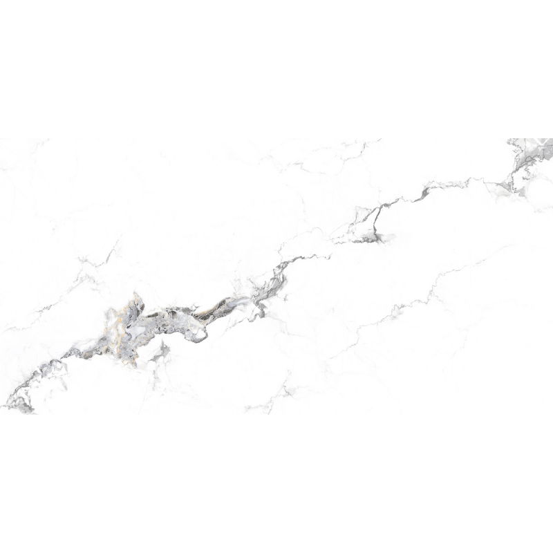 Mexen Nolte Gold glazed rectified porcelain tile G1, floor-wall tile 120 x 60 cm, gloss - TL111-120-060-00