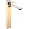 Mexen Alexa high washbasin faucet, gold - 71210-50