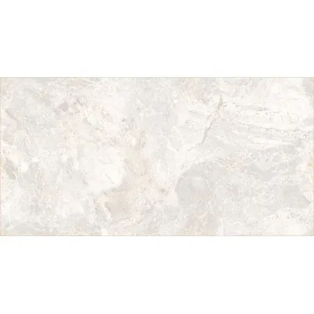 Mexen Orienta Bianco glazed rectified porcelain stoneware, floor and wall tile 120 x 60 cm, glossy - TL115-120-060-00