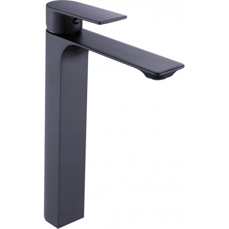 Mexen Alexa high black washbasin faucet - 71210-70