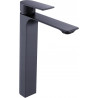 Mexen Alexa high black washbasin faucet - 71210-70