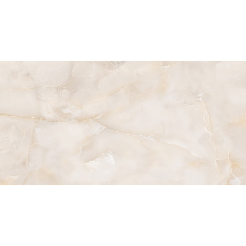 Mexen Robins Beige Glazed Rectified Porcelain Stoneware, Floor-Wall Tile 120 x 60 cm, Gloss - TL119-120-060-01