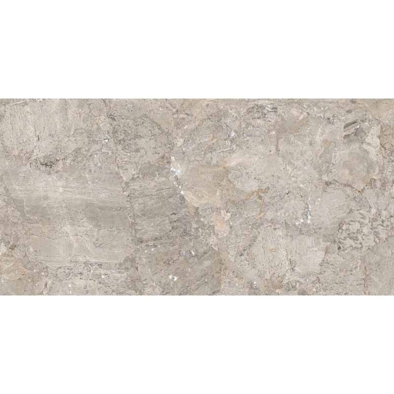 Mexen Artistic Grey glazed rectified G1, floor-wall tile 120 x 60 cm, gloss - TL121-120-060-00