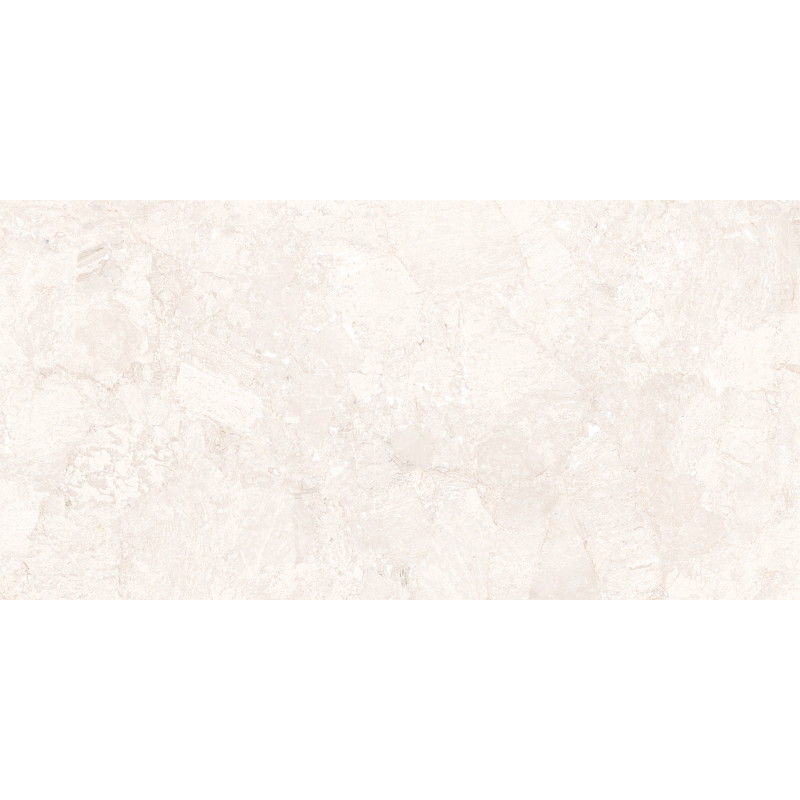 Mexen Artistic White glazed rectified tile G1, floor-wall tile 120 x 60 cm, gloss - TL121-120-060-02