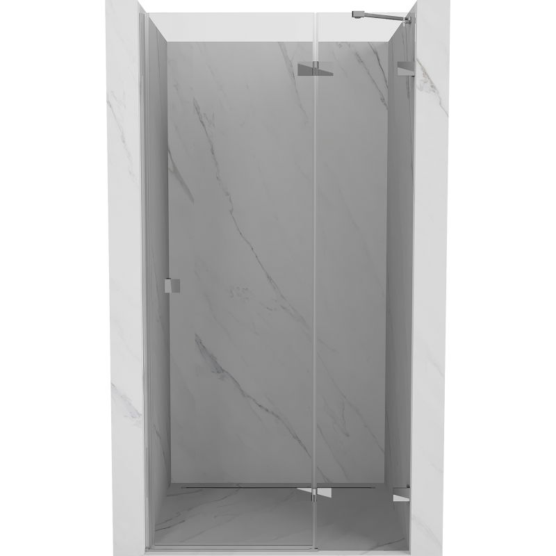 Mexen Lunar shower door swing right 85 cm, transparent, chrome - 834-085-000-01-00-P