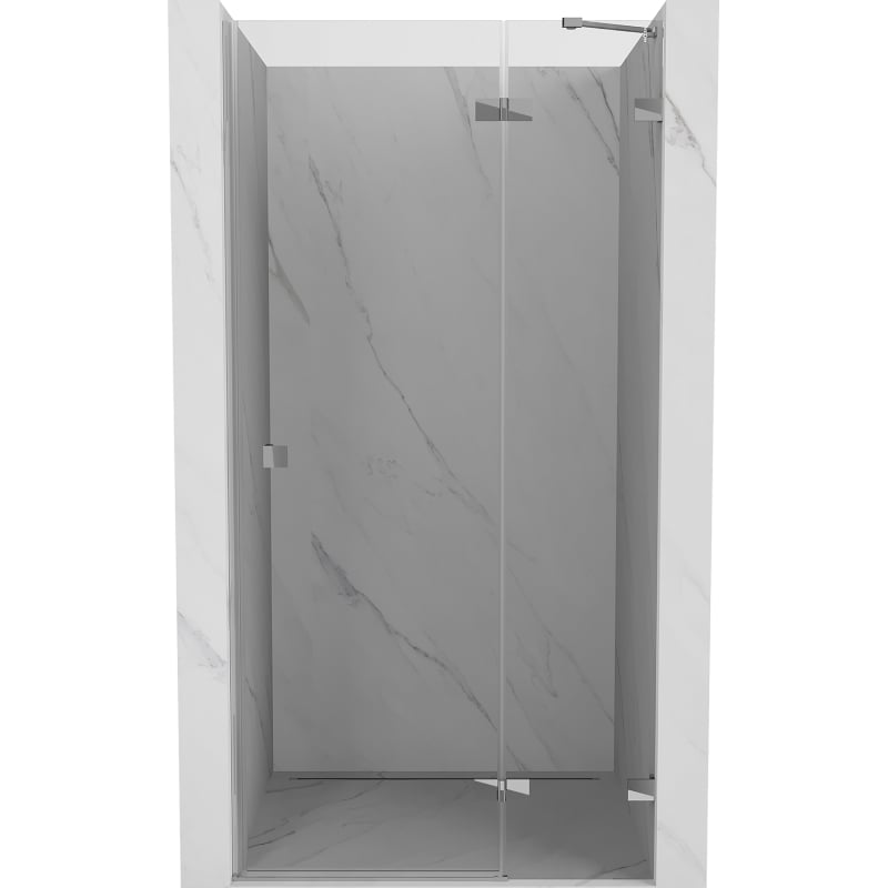 Mexen Lunar shower door, right hinged 95 cm, clear, chrome - 834-095-000-01-00-P