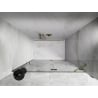Mexen Lunar shower door swing right 130 cm, transparent, gold - 834-130-000-50-00-P