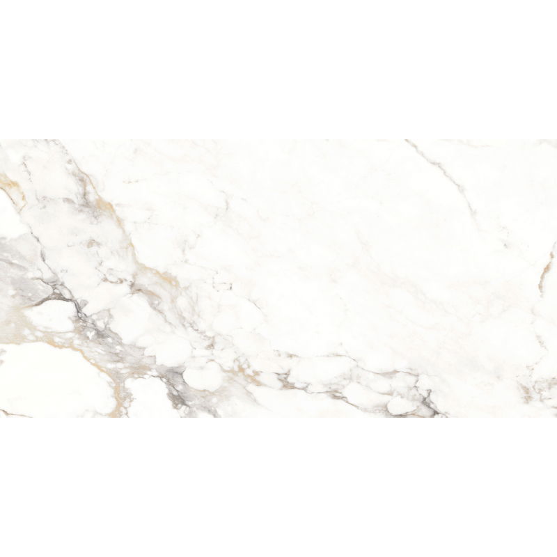 Mexen Scordia Gray glazed rectified tile G1, floor-wall tile 120 x 60 cm, gloss - TL125-120-060-00