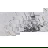 Mexen Limos Grey glazed rectified G1 floor-wall tile 120 x 60 cm, glossy - TL127-120-060-01