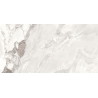 Mexen Limos White Glazed Rectified Gres Tile G1, Floor and Wall Tile 120 x 60 cm, Glossy - TL127-120-060-03