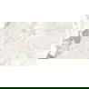 Mexen Limos White glazed rectified porcelain tile G1, floor and wall tile 120 x 60 cm, gloss - TL127-120-060-03