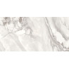 Mexen Limos White Glazed Rectified Gres Tile G1, Floor and Wall Tile 120 x 60 cm, Glossy - TL127-120-060-03
