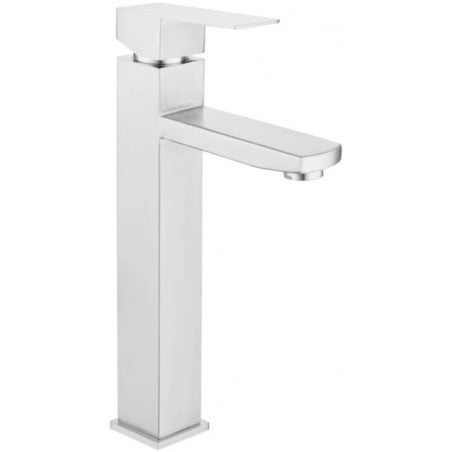 Mexen Emma high washbasin tap, inox - 71910-00