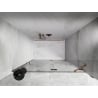 Mexen Lunar shower door swing right 140 cm, transparent, brushed copper - 834-140-000-65-00-P